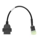 Para Kawasaki Cable conector de motocicleta hembra de 6 pines a OBDII - Imagen 4