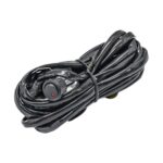 D0034 Arnés de cableado de luz de interruptor impermeable redondo para vehículo todoterreno 300W
