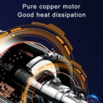 Mini bomba infladora de neumáticos con pantalla Digital inalámbrica portátil para coche - Imagen 4