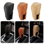 Cubierta protectora universal para palanca de cambios de coche PU + seda de hielo, PU + Ice Silk Cover - Imagen 2