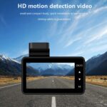 Q3 Grabadora de conducción de grabación única para coche 1080P HD de 3 pulgadas, compatible con grabación en bucle automática - Imagen 4