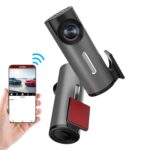 Grabadora de conducción WiFi para coche 1080P HD, compatible con enlace de aplicación móvil y grabación en bucle automática