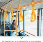 Pasamanos triangular de seguridad para autobús con manija de automóvil - Imagen 5