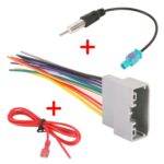 Para Jeep Compass / Wrangler / DODGE Car Audio DVD Cable de alimentación modificado