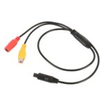 Cámara de visión trasera de coche, Cable adaptador de vídeo hembra de 4 pines macho a CVBS RCA - Imagen 2