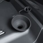 Para Tesla Model 3 / Y limpiaparabrisas de capó de coche embudo de protección de agua embudo de puerto de llenado de agua de vidrio - Imagen 3