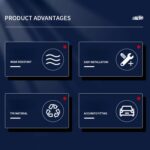Cubierta protectora antibloqueo para capó delantero de coche Tesla Model Y 2021-2023 - Imagen 3