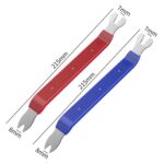 Destornillador de hebilla de goma para extracción de Panel de puerta de coche corto de 6-8 pulgadas, 6-8 inch Short - Imagen 2