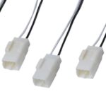 4pcs Speaker Wire Harness Adapter Car Audio Connector Cable for Jeep / Chrysler / Dodge, For Jeep / Chrysler / Dodge - Imagen 3