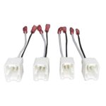 Cable conector para altavoz de coche, 2 unidades, adaptador de arnés de cables para altavoz de puerta para Nissan/Infiniti - Imagen 4