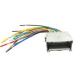Arnés de cableado para radio estéreo de coche GMC, cable de alimentación para GMC + ACC + adaptador de antena - Imagen 3