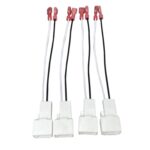 4pcs Car Audio Conversion Harness Connector Subwoofer Speaker Wiring Adapter for Toyota / Mitsubishi / Subaru, For Toyota / Mitsubishi / Subaru