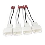 4pcs Car Audio Conversion Harness Connector Subwoofer Speaker Wiring Adapter for Toyota / Mitsubishi / Subaru, For Toyota / Mitsubishi / Subaru - Imagen 2