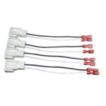 4pcs Car Audio Conversion Harness Connector Subwoofer Speaker Wiring Adapter for Toyota / Mitsubishi / Subaru, For Toyota / Mitsubishi / Subaru - Imagen 3