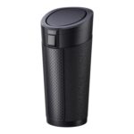 SHUNWEI SD-1612 Car Trash Can Portable Soft Cup-Shaped Waste Bin for Vehicles, SD-1612 (Black)