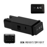 Car A/C Air Conditioner Button Switch for Toyota 4Runner Tacoma 951017 2911017 - Imagen 2