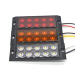 2 uds coche/camión 10LED luces indicadoras de posición lateral lámpara de bombilla, MK-017(Orange) - Imagen 3