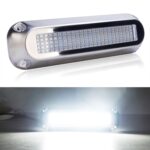 Luz subacuática de acero inoxidable resistente al agua para barco/yate 10-30V 120LED, 120LEDs 10-30V White Light