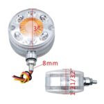 Lámpara de bombilla de luces indicadoras de marcador lateral LED para coche/camión de 12-24V - Imagen 2