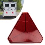 Camiones Remolques RV Reflector Triangular Rojo