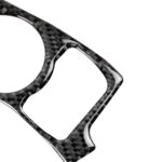 Etiqueta engomada decorativa del botón del volante de fibra de carbono del coche para Lexus IS250 NX200 200t 300h 2013-2020, estilo B - Imagen 4