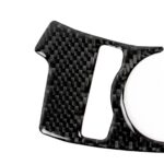 Etiqueta engomada decorativa del botón del volante de fibra de carbono del coche para Lexus IS250 NX200 200t 300h 2013-2020, un estilo - Imagen 4