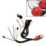 Kit de relé de arnés de cableado de bocina de 24 V para montaje en rejilla de camión de automóvil Bocinas de tono explosivo