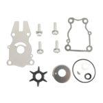 Juego de impulsor de goma para bomba de agua A8997 63D-W0078-01 para Motor fuera de borda Yamaha