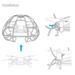 Jaula de protección de protección esférica Pgytech para DJI Tello - Imagen 3