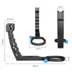 YELANGU A69 Mango de elevación Pot Soporte de extensión estabilizador de mano para DJI Ronin SC, A69 for DJI Ronin SC - Imagen 4