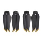2 pares de hélices de liberación rápida de bajo ruido 8743F para DJI Mavic 2 Pro / Zoom, For DJI Mavic 2  2 Pairs Gold - Imagen 2