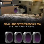 Sunnylife M2P-FI538 ND8-PL + ND16-PL + ND32-PL + ND64-PL ND-PL Filtro de lente para DJI Mavic 2 Pro - Imagen 3