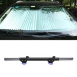 Parabrisas retráctil para coche, parasol, parasol, para protección solar UV, tamaño: 80 cm