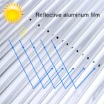 Parabrisas retráctil para coche, parasol, parasol, para protección solar UV, tamaño: 80 cm - Imagen 3