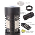 2 bombillas LED rojas de 10,5 W 1157-2835-21smd para luz trasera de freno de coche, CC 12-24 V, 1157 - Imagen 3