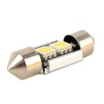 10 PCS 31mm DC12V / 1.7W / 7000K / 70LM 2LEDs SMD-5050 Lámpara de lectura para automóvil, 31mm, 2LEDs SMD-5050 - Imagen 4
