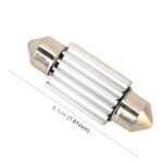 10 PCS 41mm DC12V / 1.7W / 7000K / 70LM 4LEDs SMD-5050 Lámpara de lectura para automóvil, 41mm, 4LEDs SMD-5050 - Imagen 3