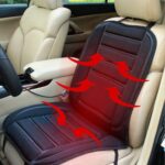 Cojín de calefacción eléctrica para asiento de coche, calentador de invierno de 12V, Heating Cushion Pad