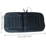 Cojín de calefacción eléctrica para asiento de coche, calentador de invierno de 12V, Heating Cushion Pad - Imagen 2