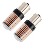 2 PCS 1156 / BA15S DC12V / 18W / 1080LM Luces de giro automáticas para automóvil con lámparas SMD-3014, 1156 / BA15S - Imagen 2