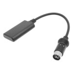 Cable adaptador de audio AUX con módulo Bluetooth inalámbrico de 8 pines para coche para Alpine KCM-123B M-BUS 9501 9503 9823 9825