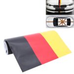 Película adhesiva de plástico para coche con bandera alemana de 1m, Germany Natianality Flag 1m