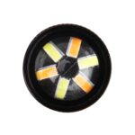 3157 5W 450LM 60LEDs DC 12V SMD-4014 Luz de freno automática para automóvil Luces de señal de giro Fuente de automóvil (luz blanca + luz amarilla) - Imagen 4