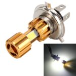 Faro LED universal para motocicleta 10W-12W 1200 LM-1500LM, CC 12V-24V, 10W-12W 1200LM-1500LM