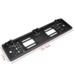 PZ600-L Europa Marco de placa de matrícula de coche Cámara de visión trasera Sistema de aparcamiento de visión trasera con 2 detectores de radar de marcha atrás - Imagen 4
