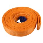 ZONGYUAN ZY-0223 Coche 5m × 5cm Remolque de 8 toneladas Correas de cuerda de elevación de 2 toneladas Cordón de cable de alta resistencia Accesorios de seguridad de recuperación de alta resistencia para automóviles, camiones (sin gancho)
