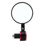 Espejo retrovisor universal de forma redonda para motocicleta de 2 piezas para la mayoría de motocicletas - Imagen 4