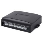 Zumbador de coche Sistema de radar de respaldo inverso - Calidad premium 2 sensores de estacionamiento Sistema de radar de respaldo inverso de automóvil con pantalla LCD (Negro) - Imagen 2
