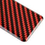 Pegatina decorativa para marco exterior de pedal de bienvenida de fibra de carbono 2 en 1 para Ford Mustang 2015-2020 - Imagen 3