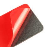 Pegatina decorativa para marco exterior de pedal de bienvenida de fibra de carbono 2 en 1 para Ford Mustang 2015-2020 - Imagen 4